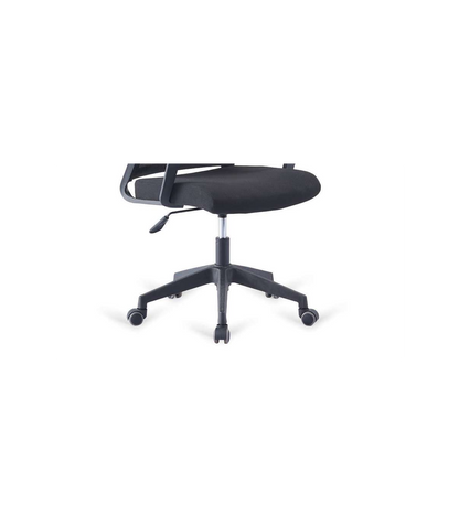 Silla De Oficina Amsterdam Altura Regulable Acabado En Negro. 48m(ancho ) 109/119cm(altura_1