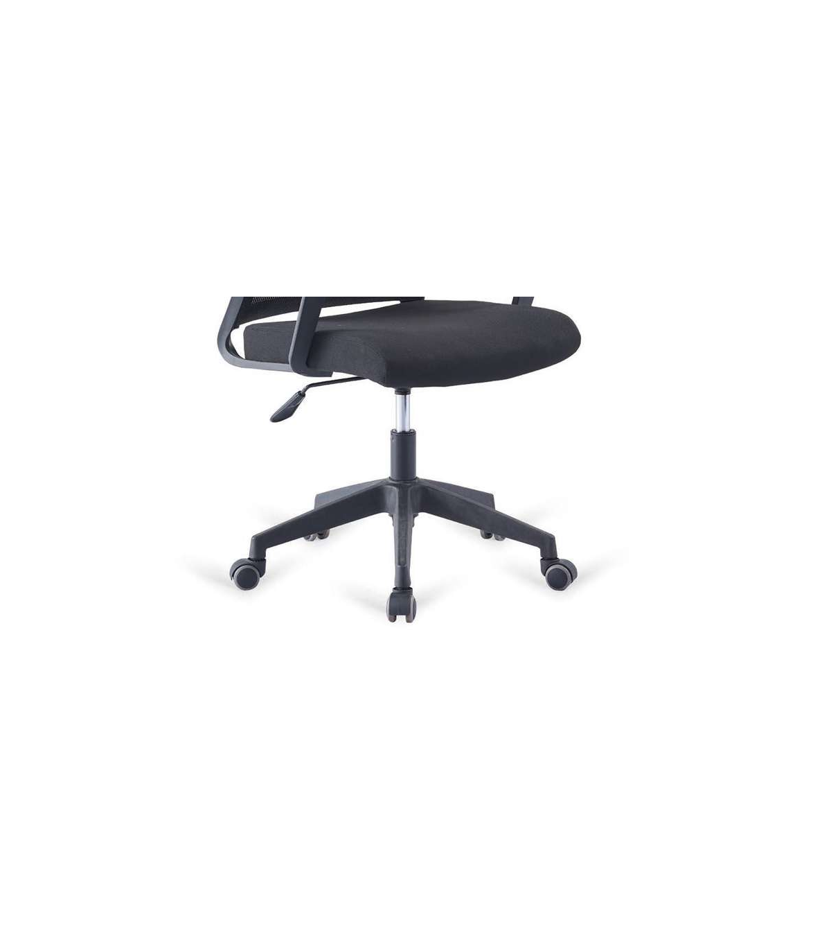 Silla De Oficina Amsterdam Altura Regulable Acabado En Negro. 48m(ancho ) 109/119cm(altura_3