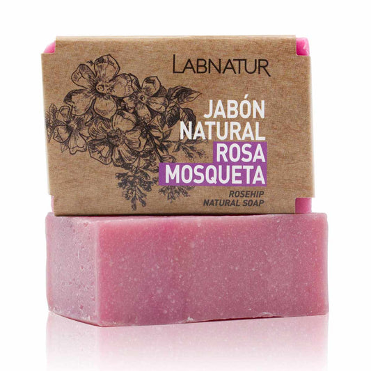 Jabón Natural Rosa Mosqueta Labnatur 100 g | Regenerador | Antiedad | Piel Nutritiva_0