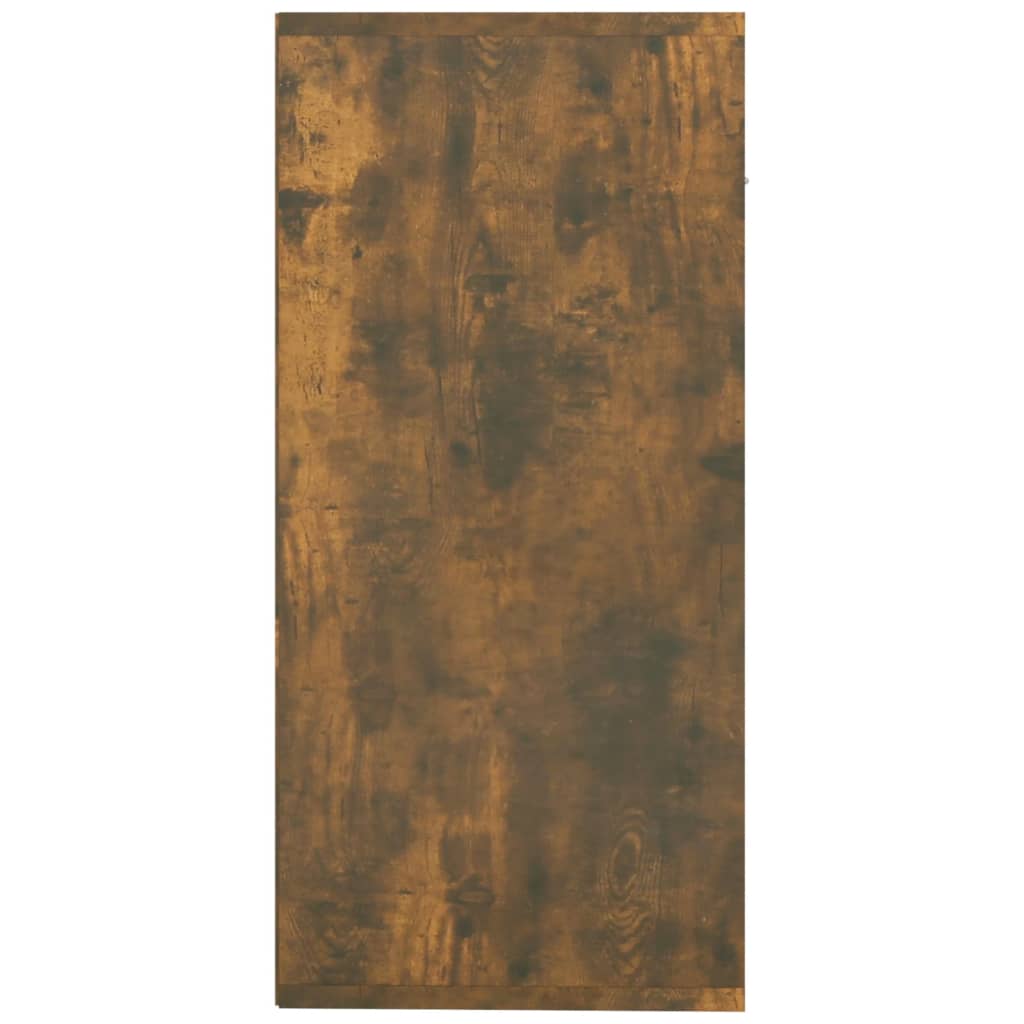 Aparador Madera Contrachapada Color Roble Ahumado 88x30x65 Cm / Vetonek_5