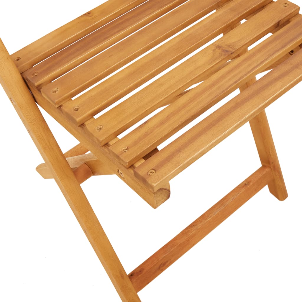 Set De Comedor De Jardín 5 Piezas Ratán Pe Madera Maciza Gris / Vetonek_2