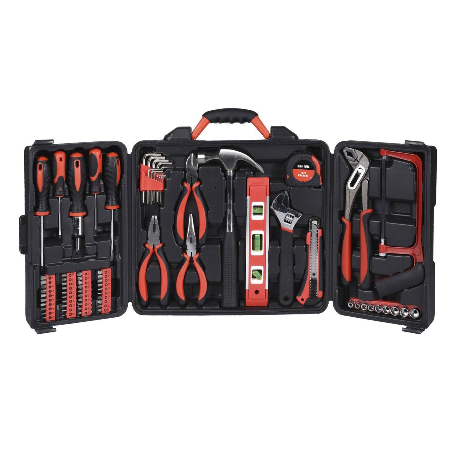 Well Home Juego De 76 Herramientas En Metal En Caja Negra