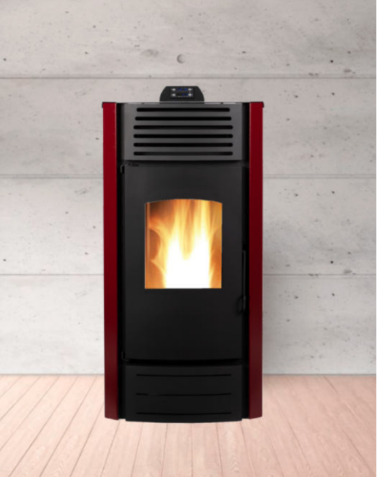 Estufa De Pellets Mekka Modelo Onyx Air 12_0