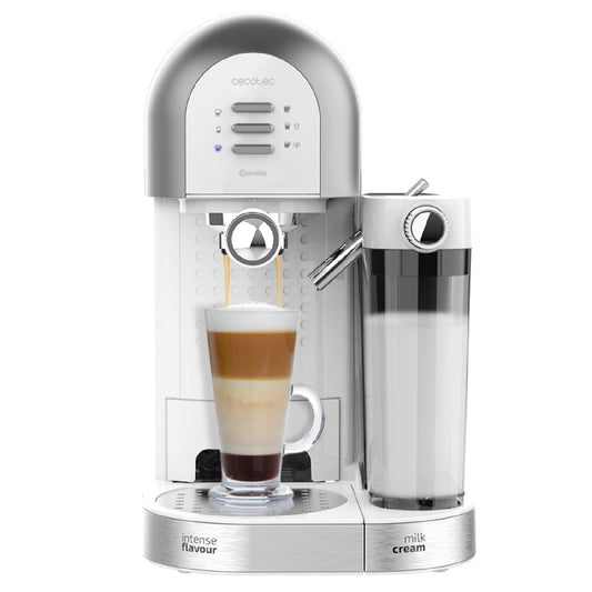 Cecotec Cafetera Semiautomática Cafetera Semiatuomática Cumbia Power Instant-ccino 20 Chic Serie Bianca_0