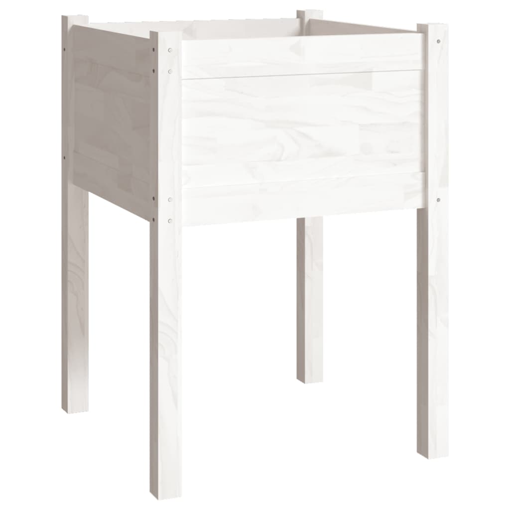 Jardineras 2 Uds Madera Maciza De Pino 50x50x70 Cm_3