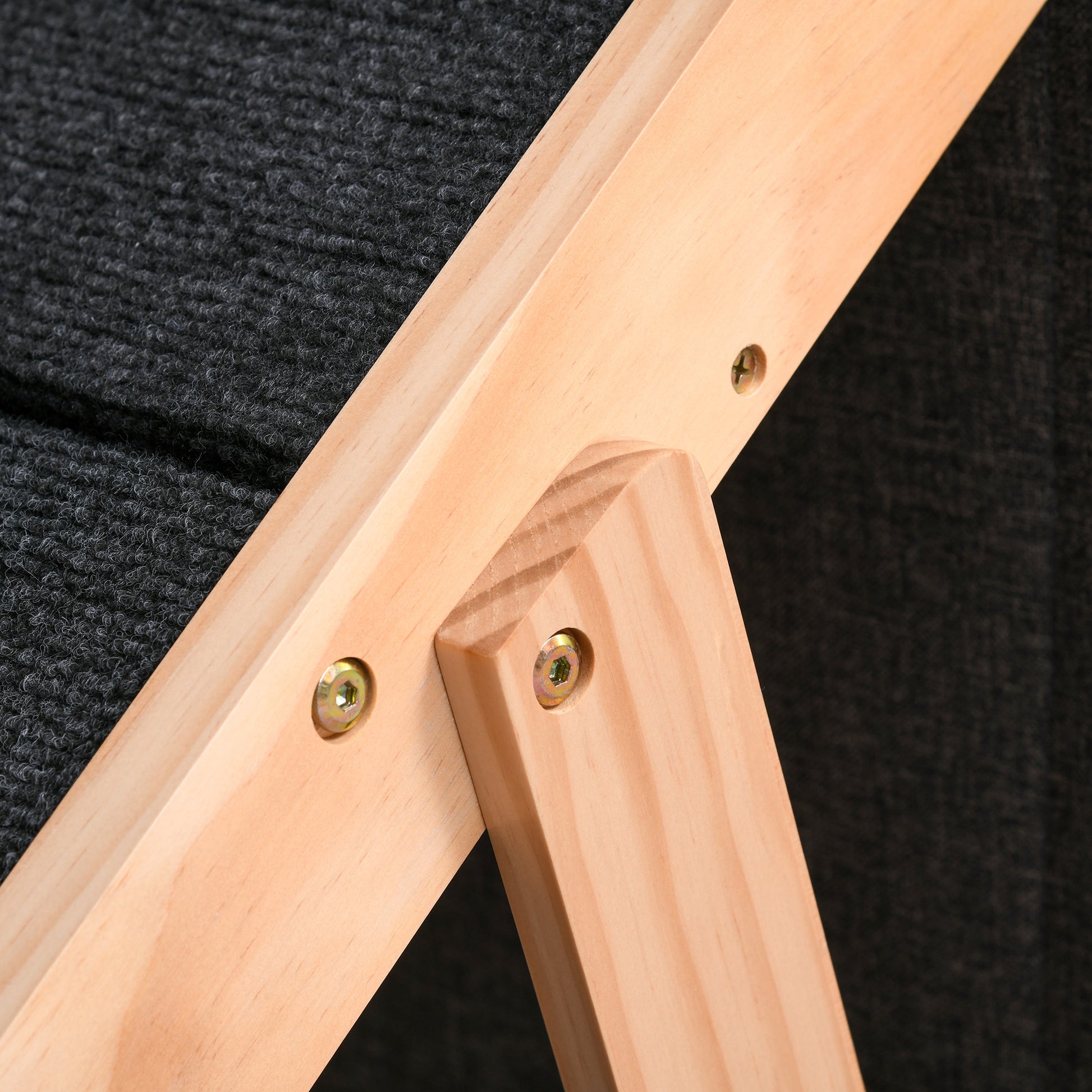 Pawhut Escalera De Madera Para Perros Plegable Rampa Mascotas Portátil Con 4_4