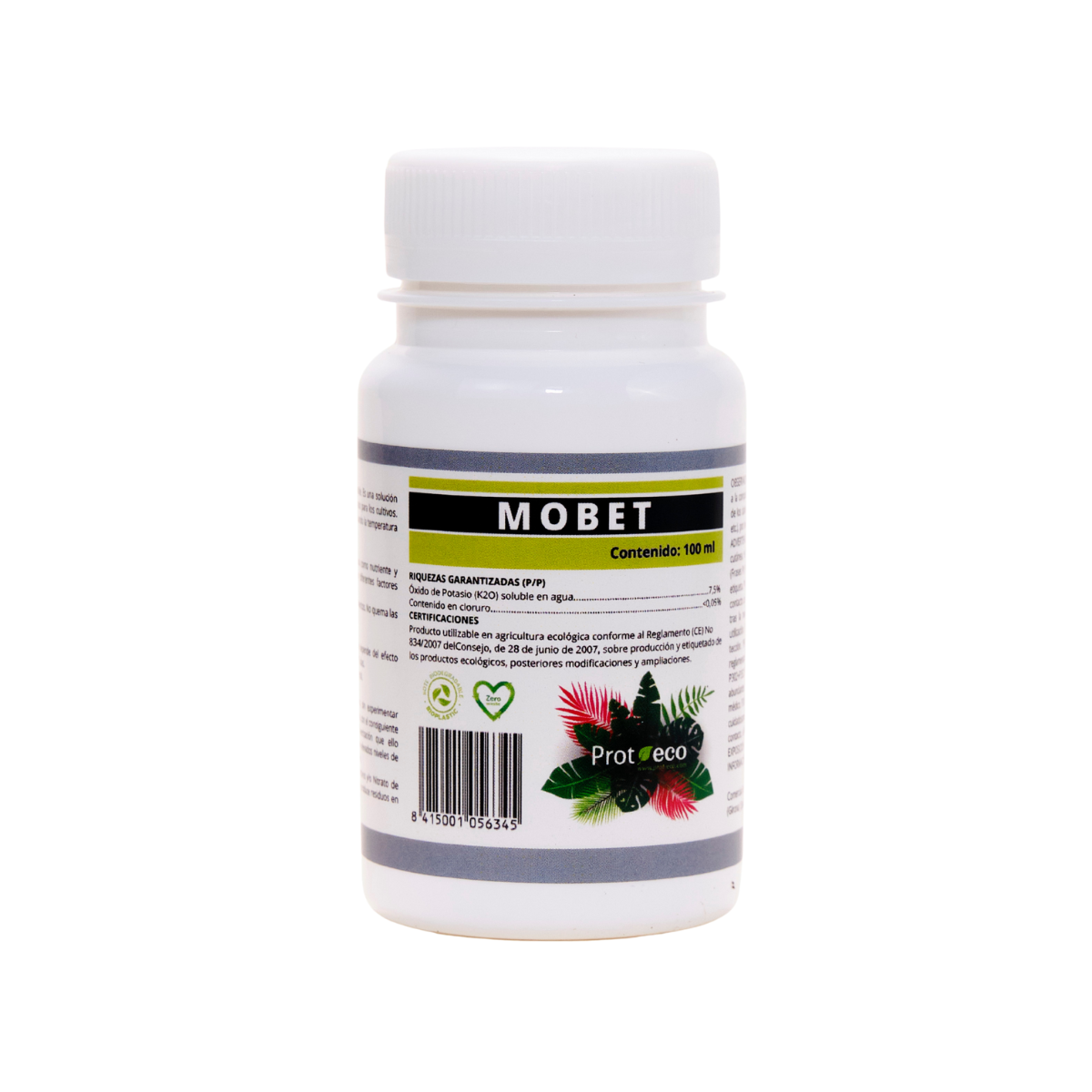 Jabón potásico ecológico para pulgón y cochinilla en plantas Mobet Prot-eco 250 ml + pipeta dosificadora 5 ml gratis_0