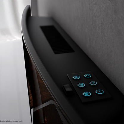 Cecotec Chimenea Eléctrica Decorativa De Pared Ready Warm 3500 Curved Flames_4