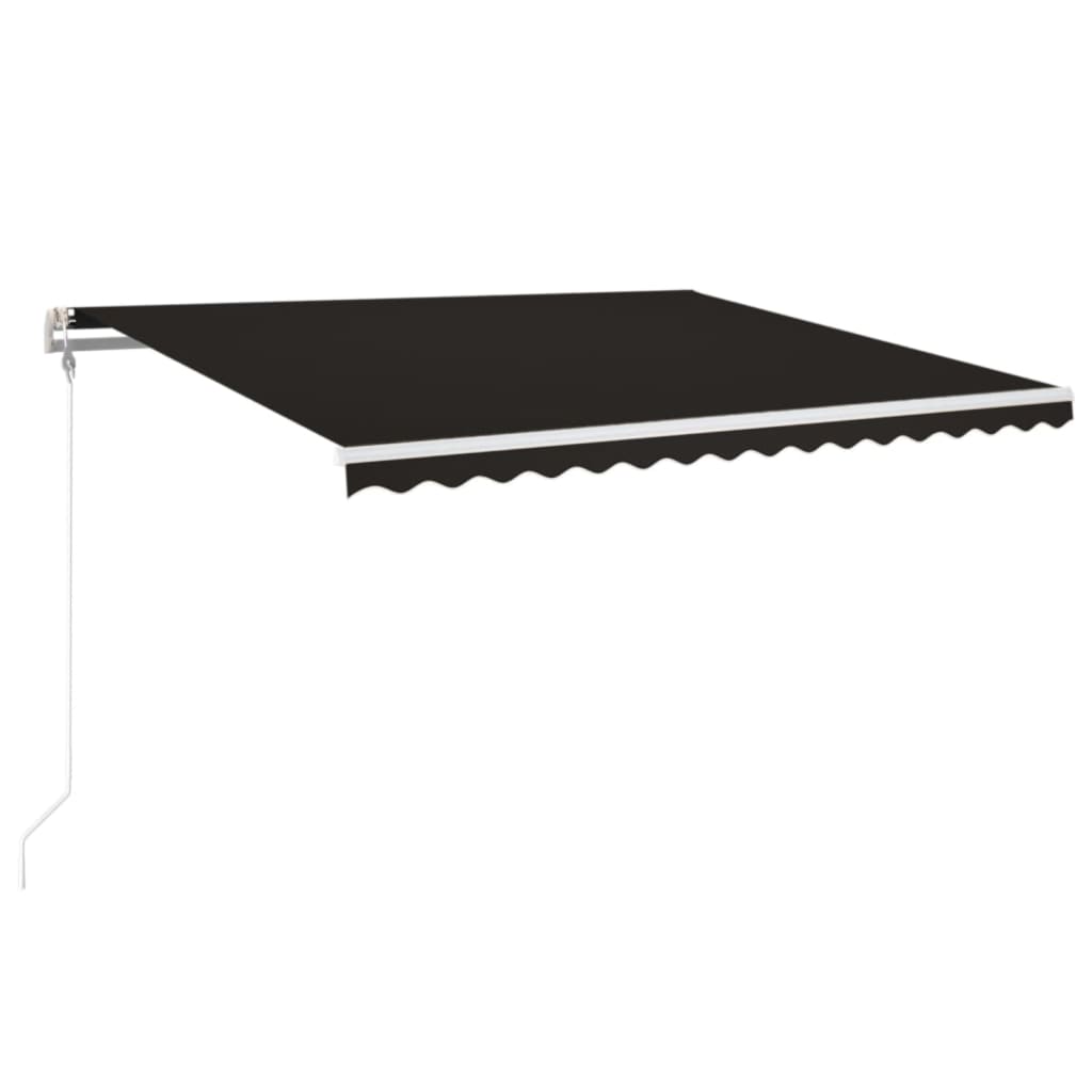 Toldo Retráctil Automático Gris Antracita 400x350 Cm_0
