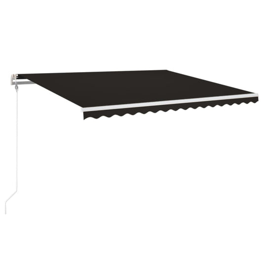 Toldo Retráctil Automático Gris Antracita 400x350 Cm_0