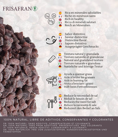 Sal Negra Del Himalaya Gruesa - Calidad Y Sabor | Frisafran 200 G_3