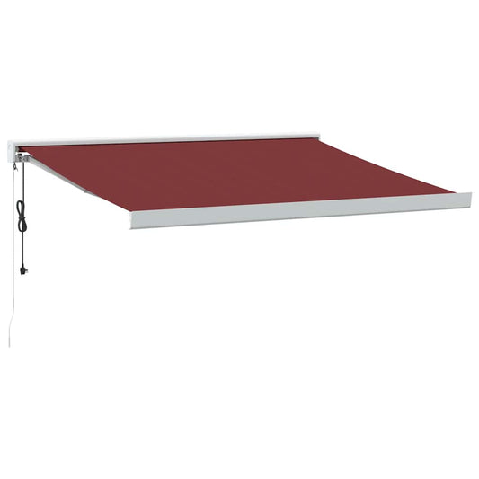 Toldo Retráctil Automático Burdeos 350x250 Cm_0