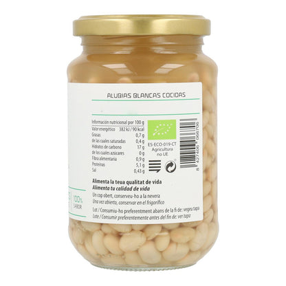 Alubias blancas cocidas ECO, Cal Valls, 700 g