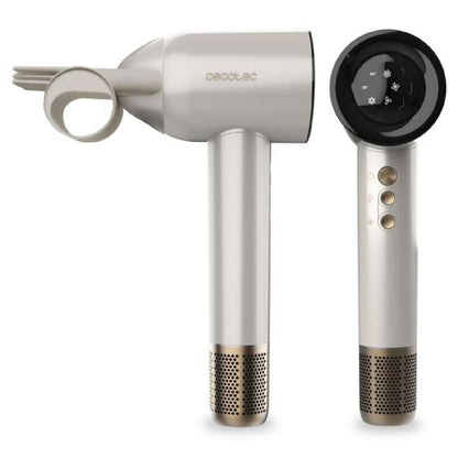 Cecotec Secador De Pelo Motor Brushless Y Tecnología De Plasma Dryglam Waves Champagne. 1600w_4