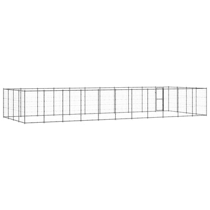 Vidaxl Perrera De Exterior De Acero 53,24 M²_3