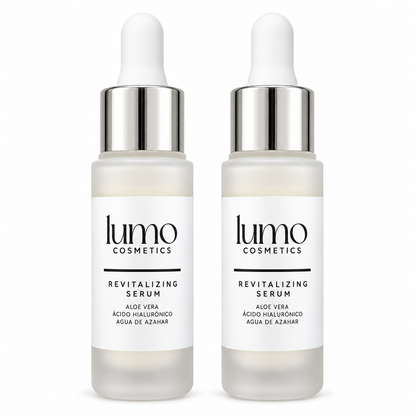 Lumo Cosmetics Sérum Facial Con Ácido Hialurónico, Aloe Vera Y Agua De Azahar – Pack De 2 × 30 Ml_0