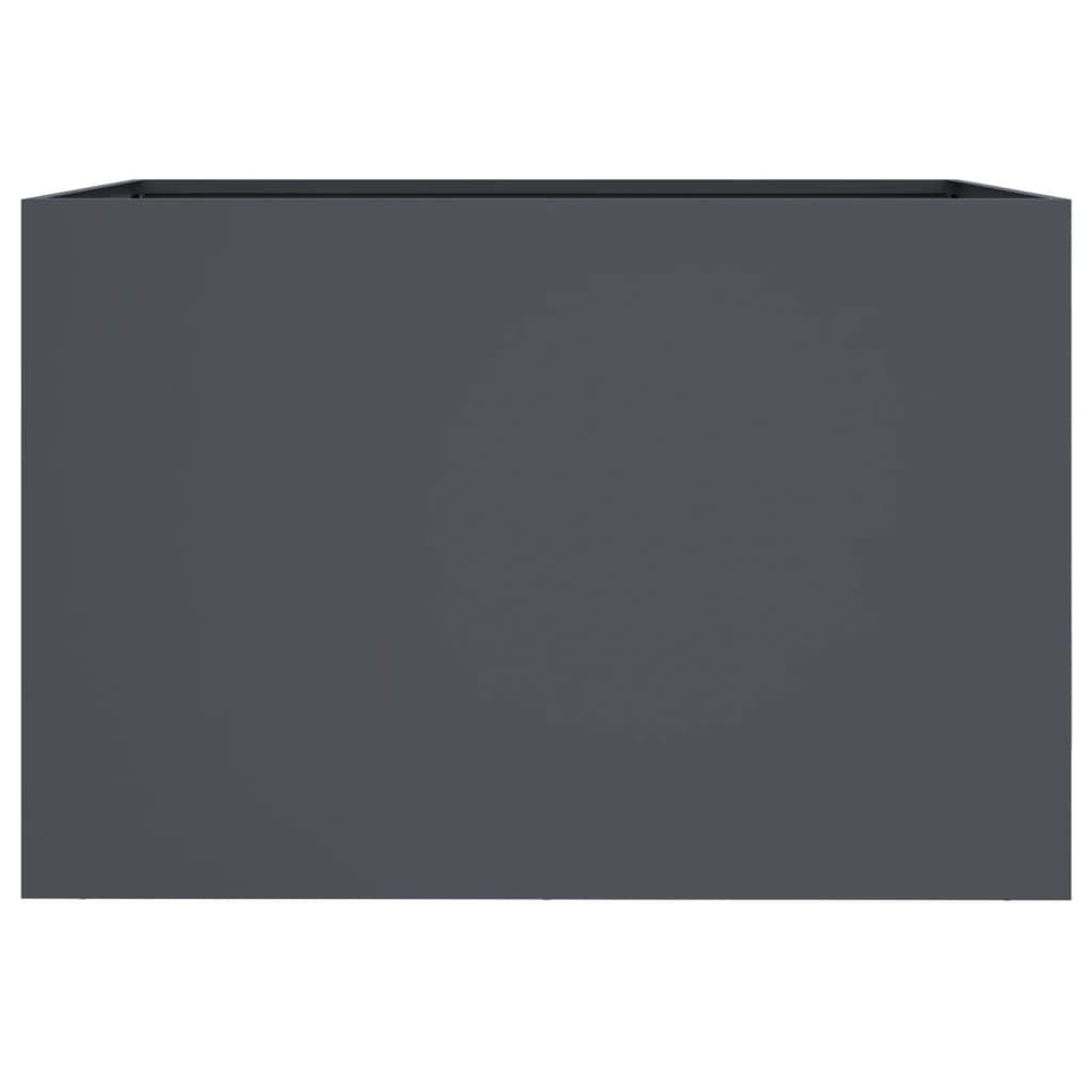 Jardinera Acero Gris Antracita 62x40x39 Cm_4