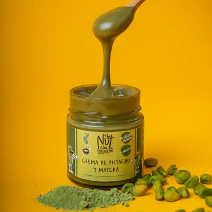 Crema De Pistacho Y Matcha
