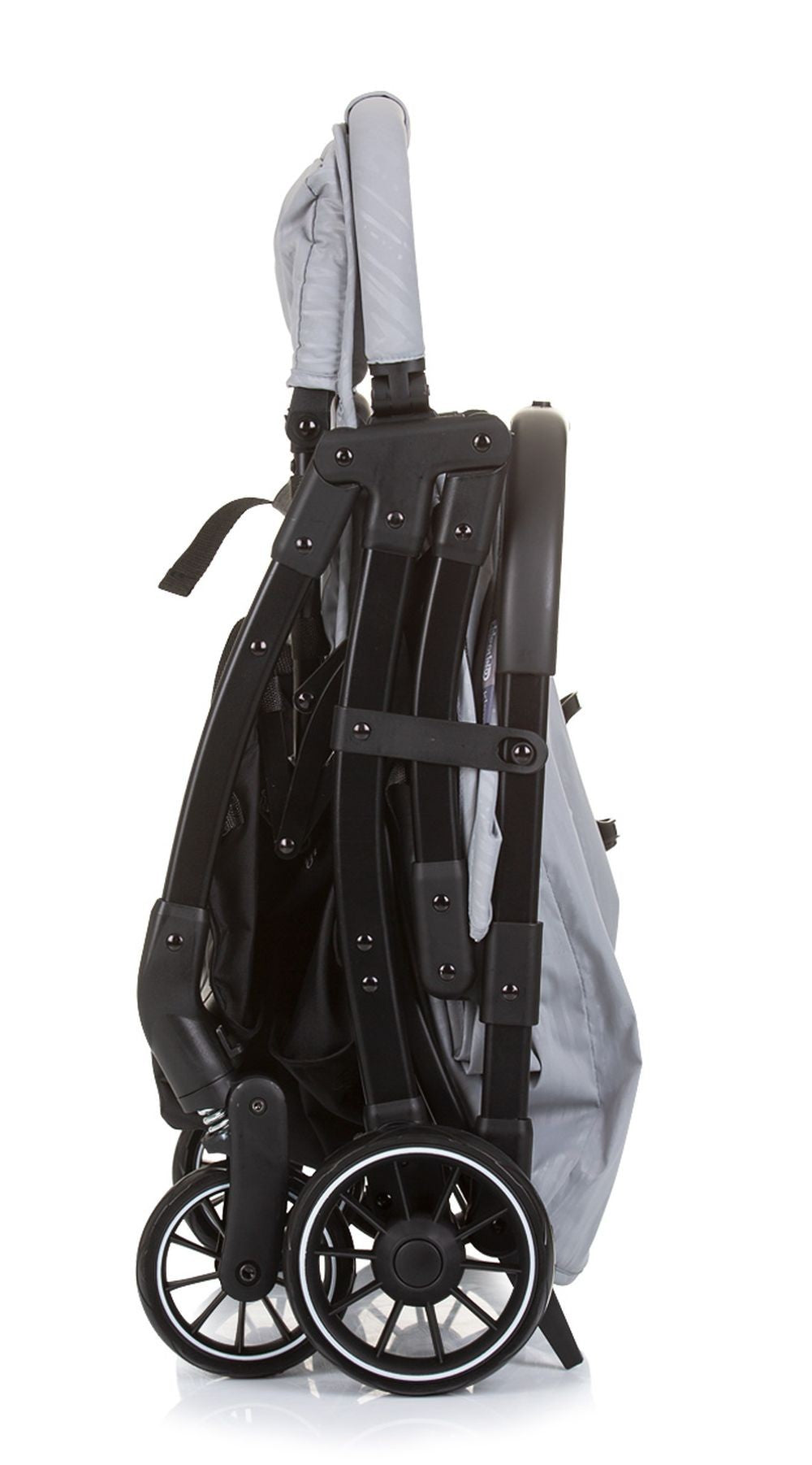 Silla De Paseo Kiss Ash Grey Con Plegado Automático Desde El Nacimiento Hasta 22 Kg De Chipolino_3