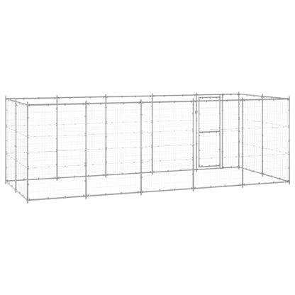 Perrera De Exterior De Acero Galvanizado 12,1 M²_3