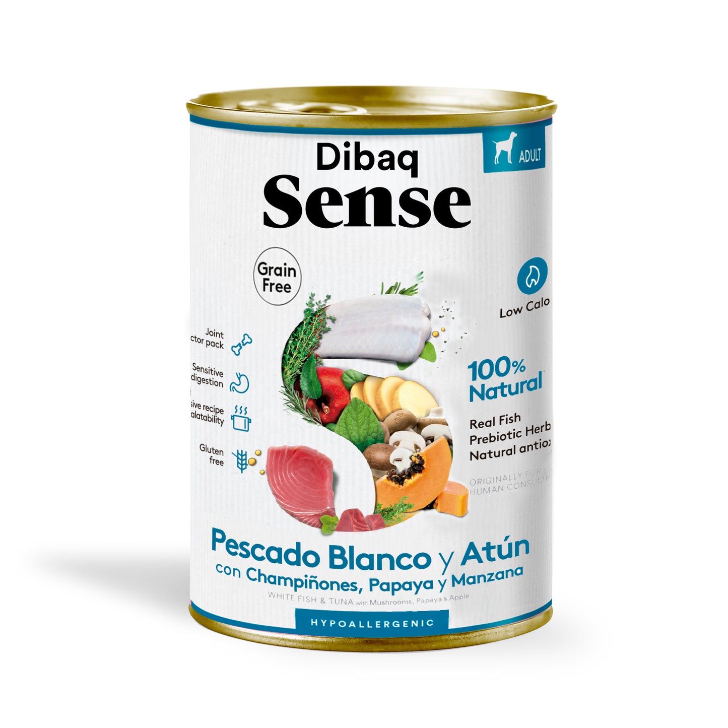 Dibaq Sense Lata Pescado Blanco Y Atún 380 Gr_0