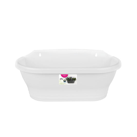 Jardinera pared Corsica blanco Elho 39 cm