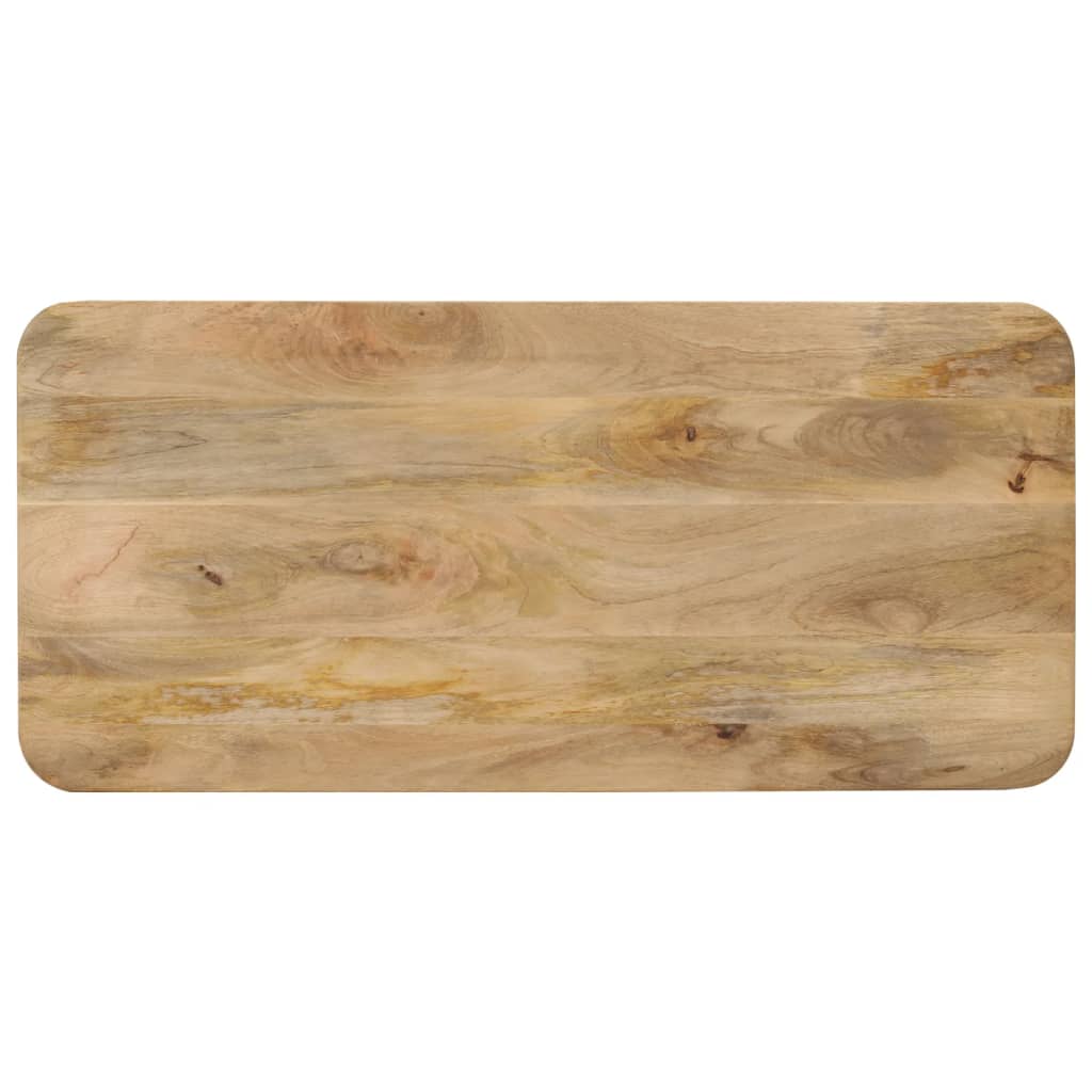 Mesa De Comedor Madera Maciza De Mango 112x52x76 Cm_2