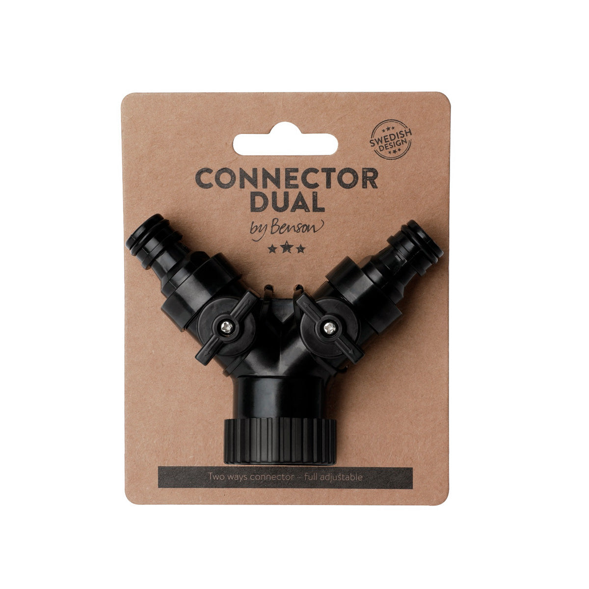 Conector De Dos Vías - Plástico, Negro, 10,50 X 9 X 4 Cm_2