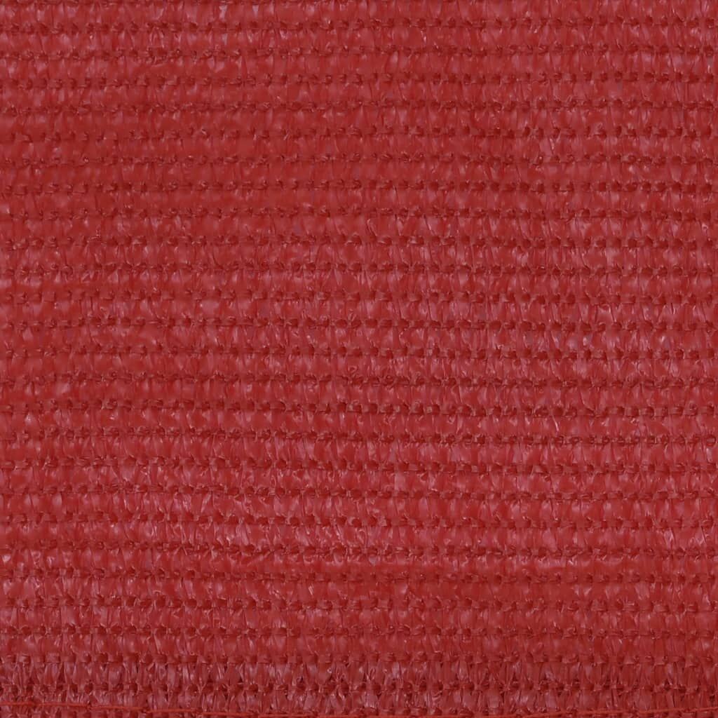 Vidaxl Toldo Para Balcón Hdpe Rojo 120x600 Cm_1