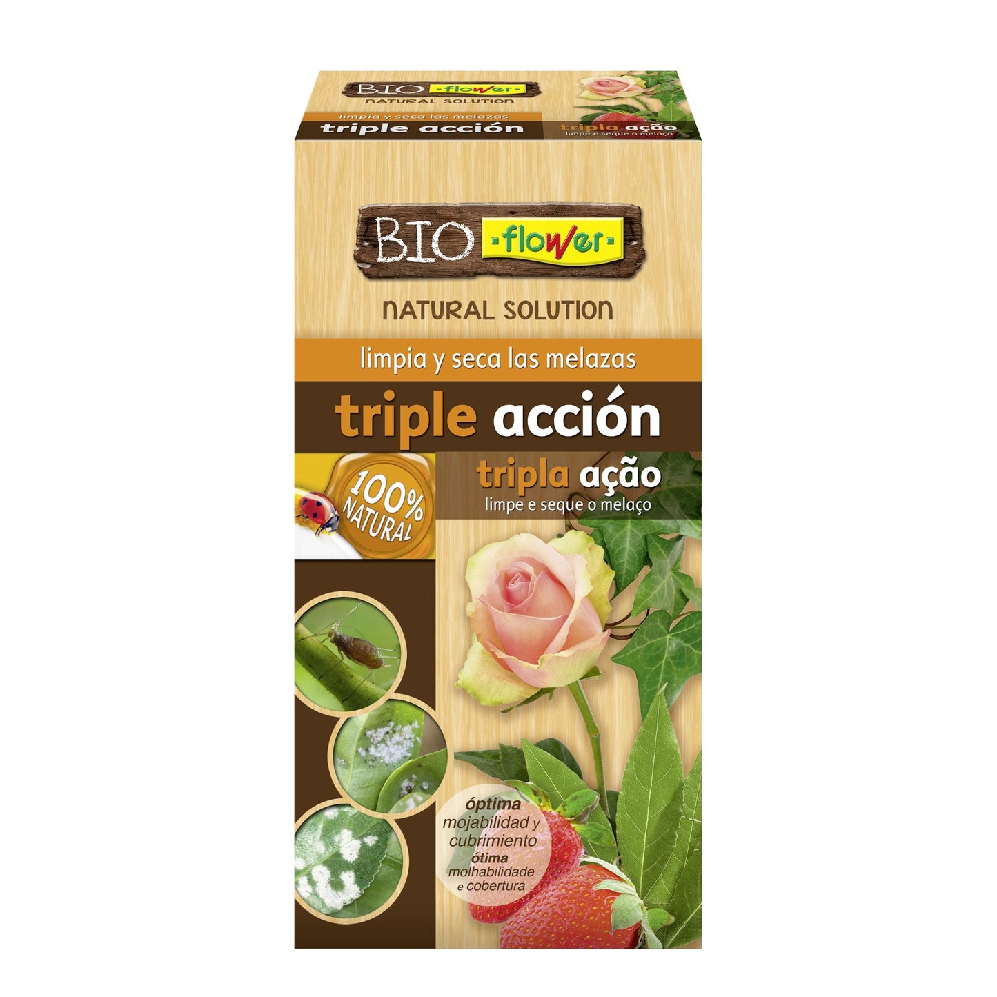Triple acción contra Insectos, Melazas y Hongos BioFlower Listo Uso