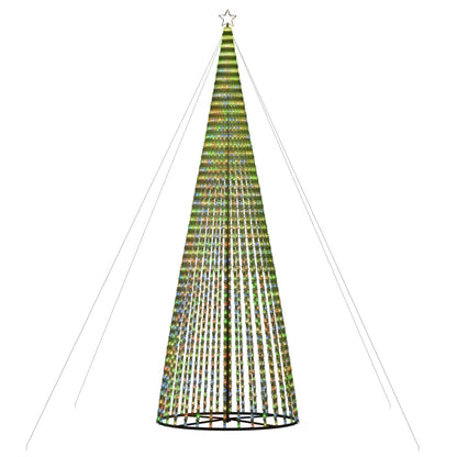 Vidaxl Árbol De Navidad Led 1544 Leds De Colores 500 Cm_3