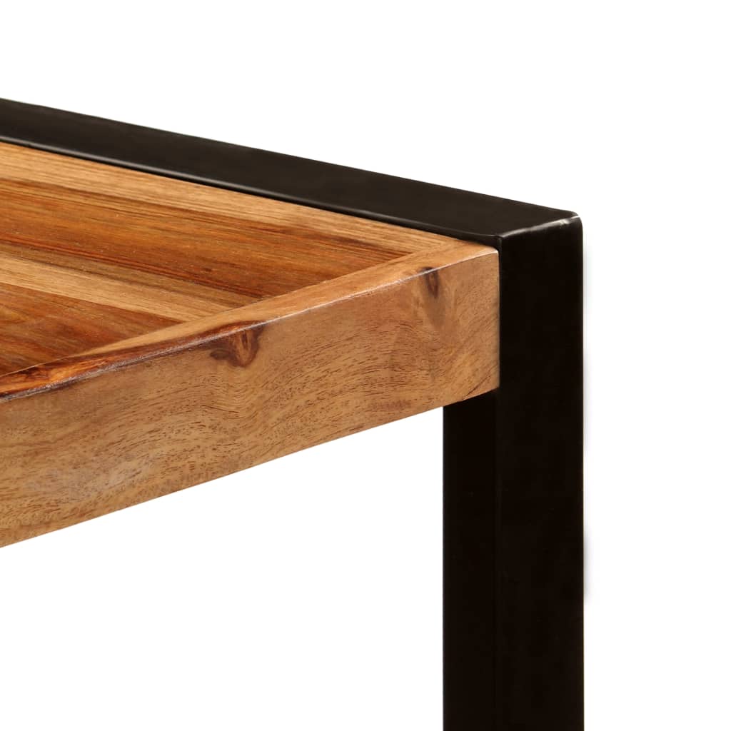 Mesa De Comedor 220x100x75 Cm Madera Maciza De Sheesham_2