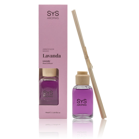 Ambientador Mikado SYS Aromas 90 ml | Lavanda Origins | Aroma Floral y Agreste | Relajante_0