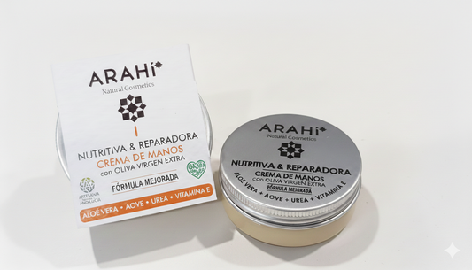 Crema De Manos Nutritiva Y Reparadora 50 Ml Arahí Natural Cosmetics_0