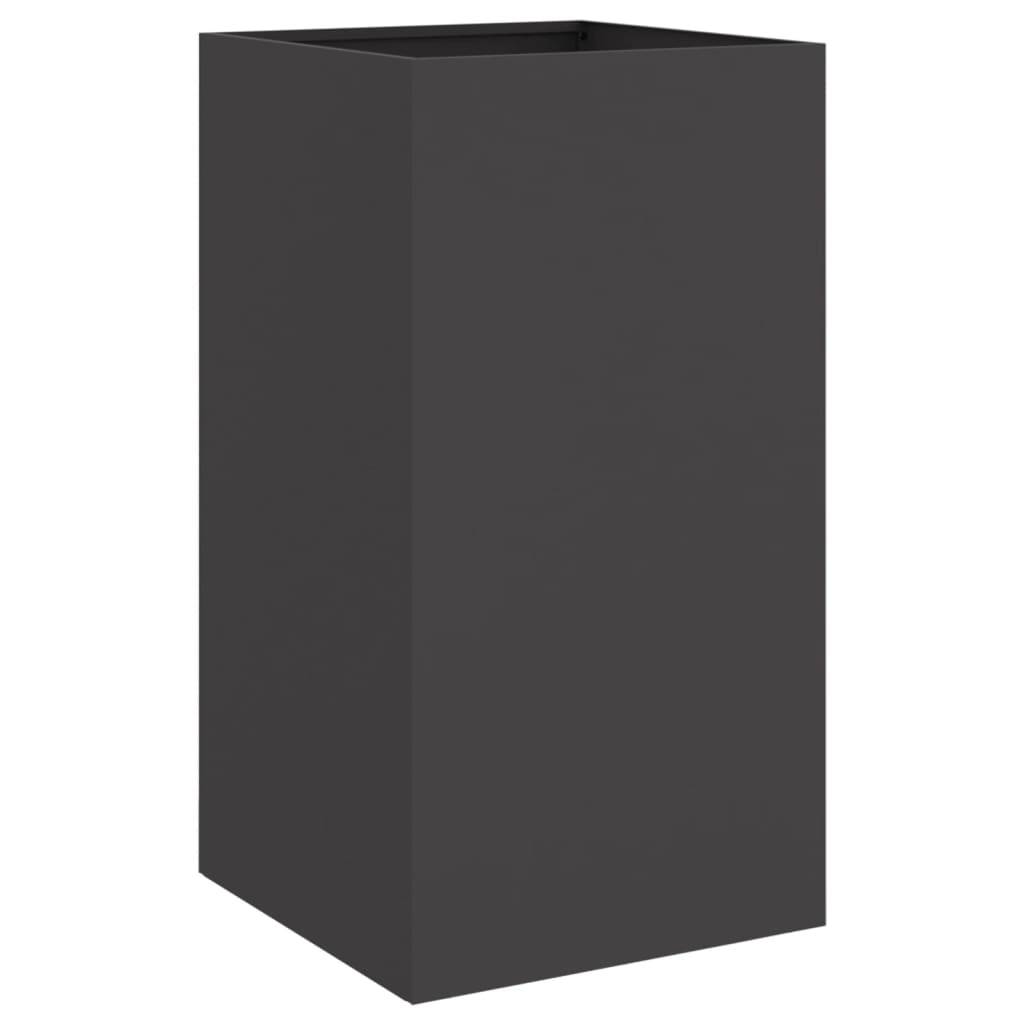 Jardinera Acero Negro 42x38x75 Cm_5