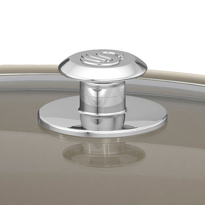 Olla Cocción Lenta Retro, 6,5l, Recipiente Extraíble Antiadherente Cerámica Libre Pfoa, Vintage Swan Sf17031grneu Gris