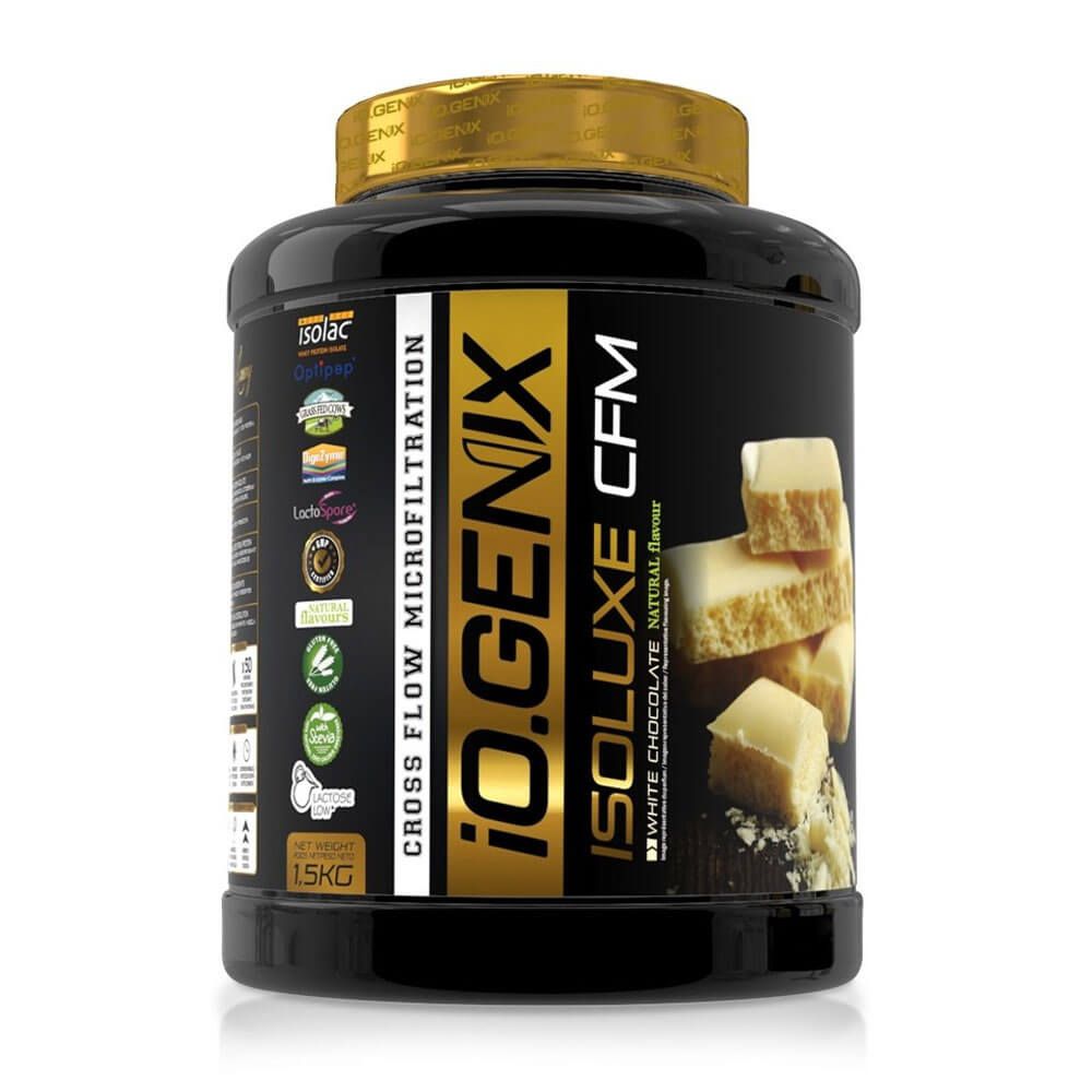 Isoluxe Cfm - 1,5kg - Chocolate Blanco - Proteína De Aislado De Suero Isolate - Io.genix_0