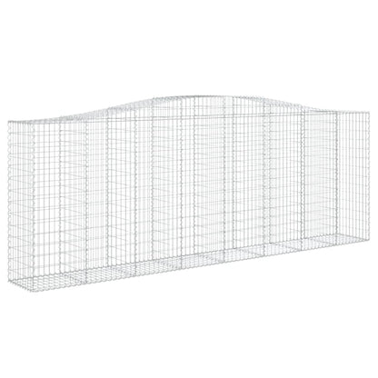 Cestas Gaviones 10 Uds Forma De Arco Hierro 400x50x140/160 Cm_2