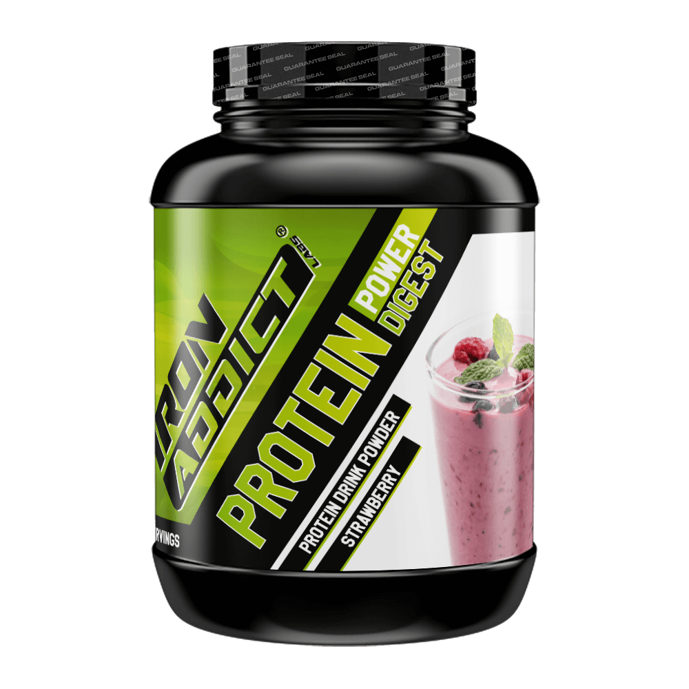 Protein Power Digest - 2kg - Fresa - Proteínas - Iron Addict Labs_0