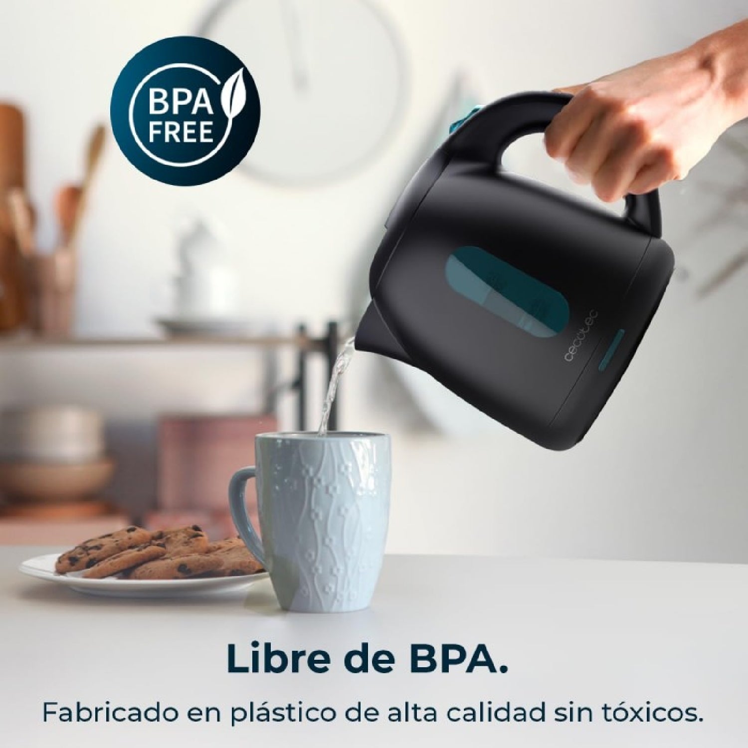 Cecotec Hervidor De Agua Thermosense 140 Black_2