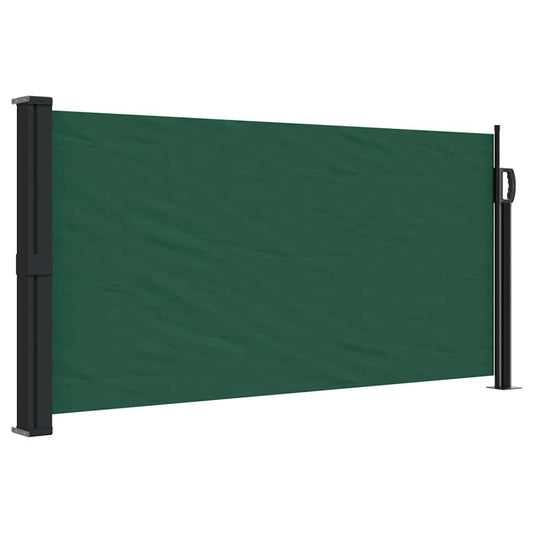 Vidaxl Toldo Lateral Retráctil Verde Oscuro 100x300 Cm_0
