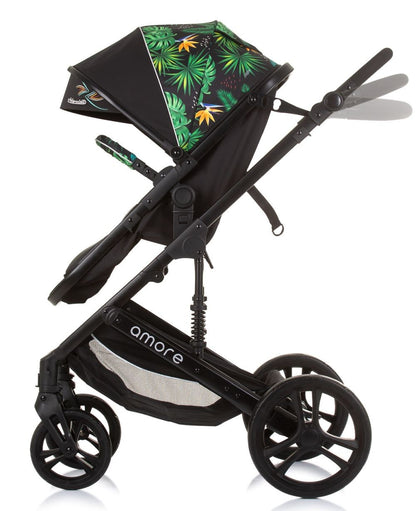 Carrito De Bebé Duo Convertible Amore Hasta 22 Kg Jungle_1