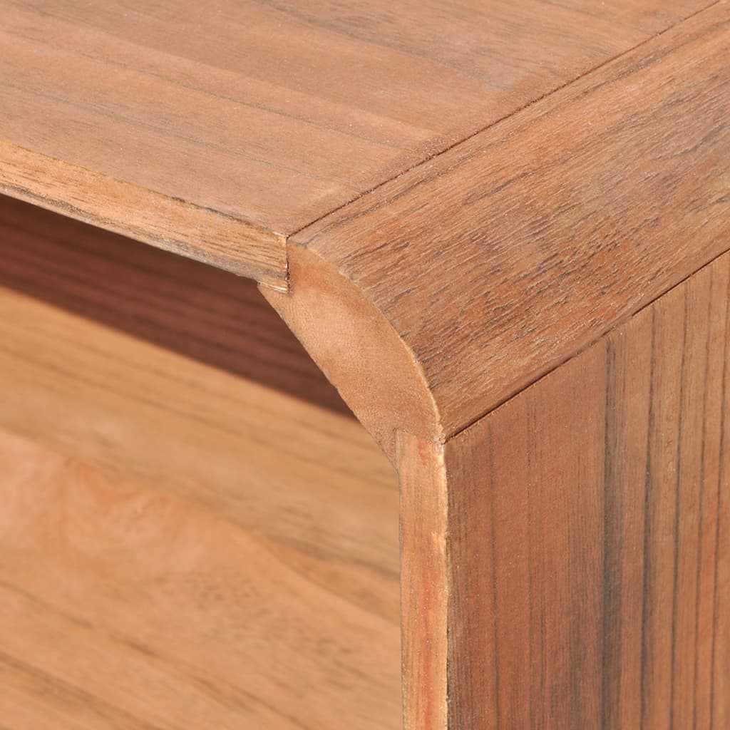 Mesa De Centro Madera Maciza Paulownia Marrón 90x55,5x38,5 Cm_2