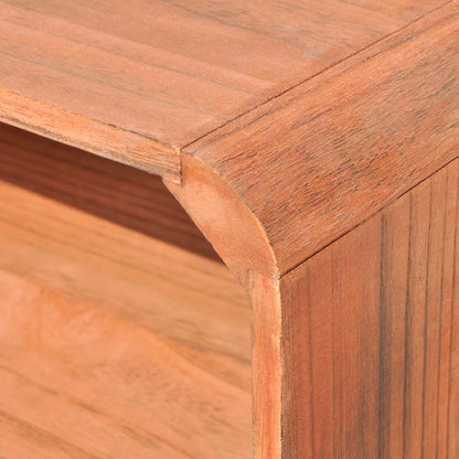 Mesa De Centro Madera Maciza Paulownia Marrón 90x55,5x38,5 Cm_2