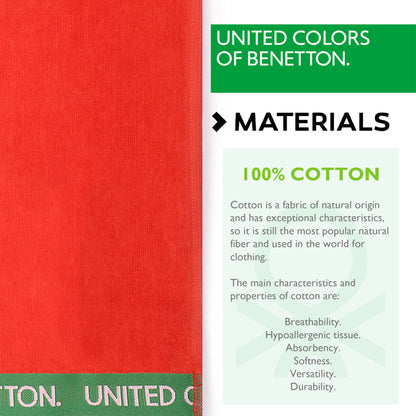Set 2 Toalla De Playa 90x160cm 380gsm Velour 100%algodon Casa Benetton_2