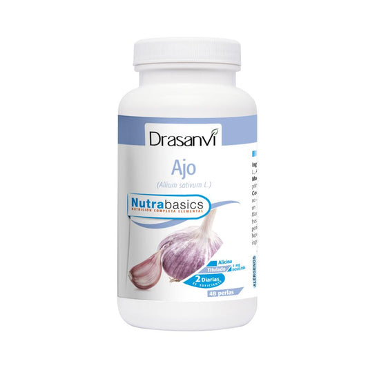 Ajo Macerado Nutrabasicos Drasanvi 48 perlas 1000MG