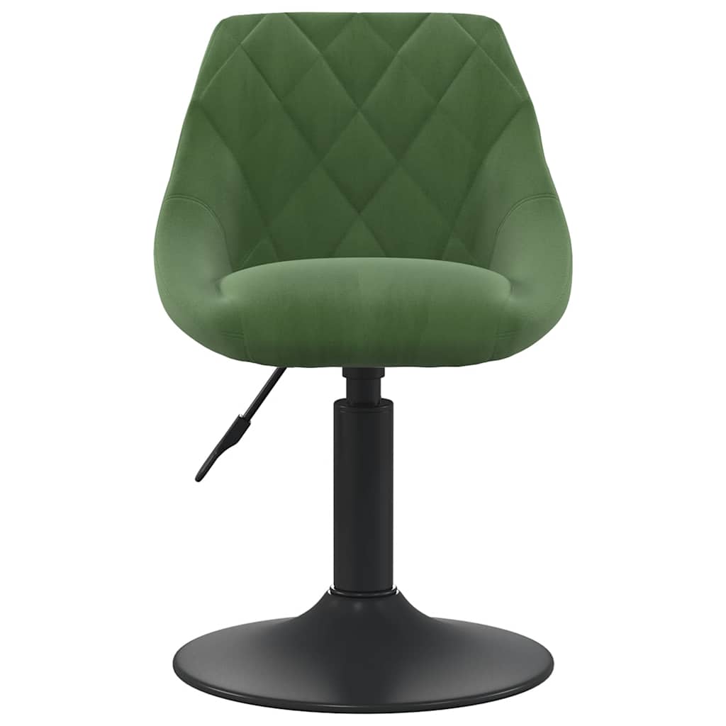 Taburete De Cocina De Terciopelo Verde Oscuro_1