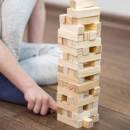 Well Home - Juego Torre Apilable De Madera Con 54 Piezas_3