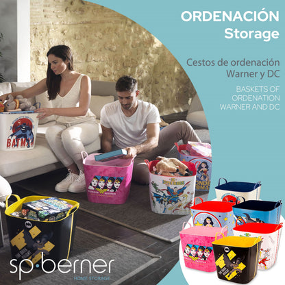 Life Story Cesto 25l Iml Wonder Woman Stars (warner)