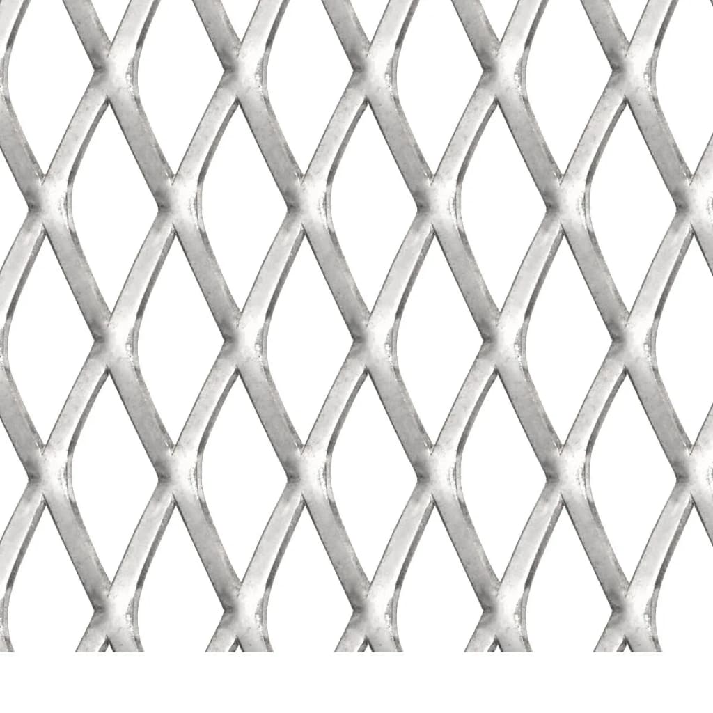 Valla Alambrada De Jardín Acero Inoxidable 100x85 Cm 45x20x4 Mm / Vetonek_1